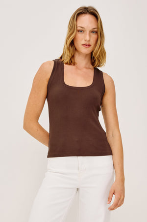 Rails Bobbie Tank in Espresso