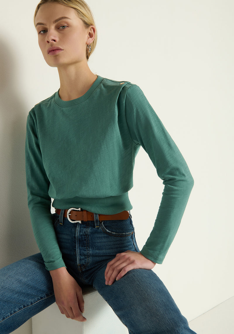 Nation Brixton Top in Sagebrush
