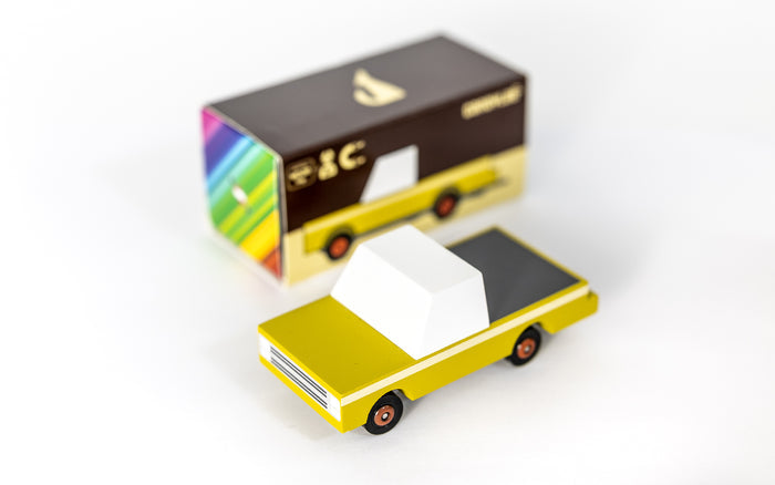 Candylab Toys Coyote Yellow Pick Up Truck