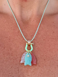 Forever Blythe Lurex Collection Three Little Fish Necklace - Assorted