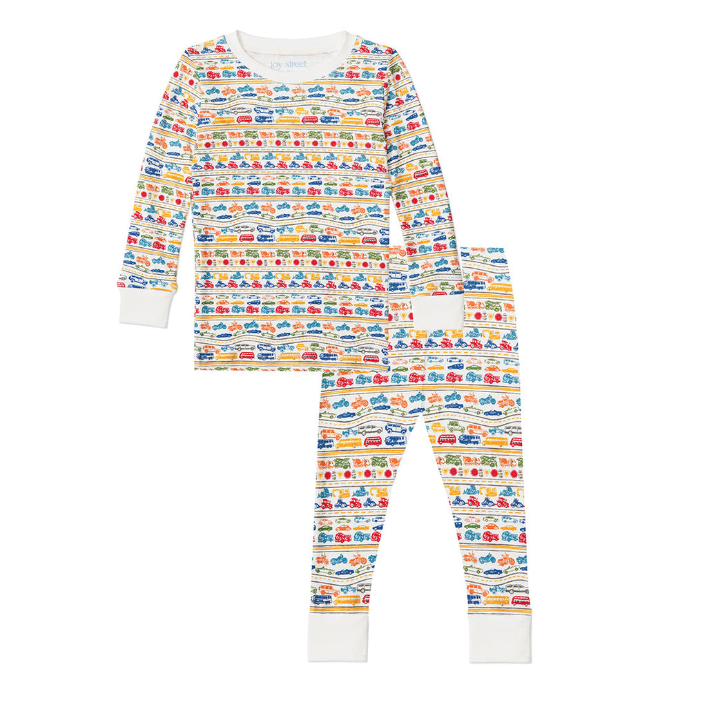 Joy Street Kids Pajamas in Cars and Trucks