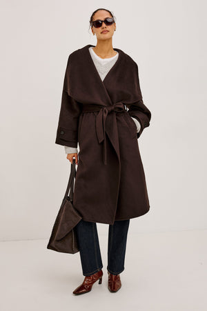 Rails Celeste Coat in Chocolate