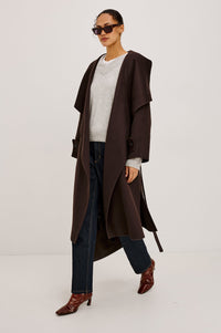 Rails Celeste Coat in Chocolate
