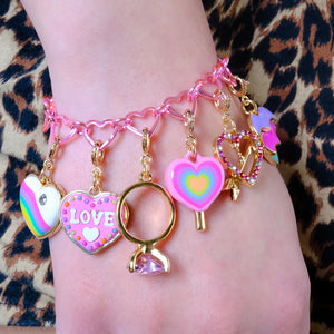 Charm It! Gold Love Sugar Cookie Charm