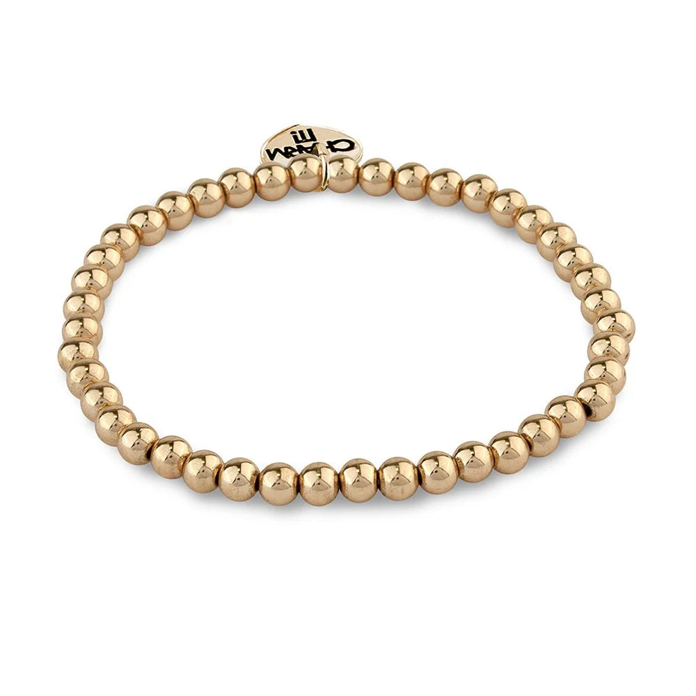 Charm It! Gold Stretch Bracelet