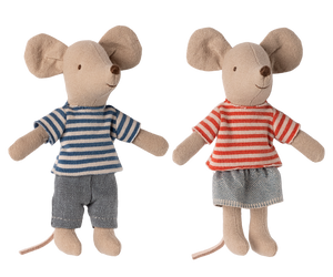 Maileg LouiMax & Stella Little Sister and Brother Mice
