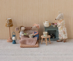 Maileg Mouse Sofa Bed in Polka Dots