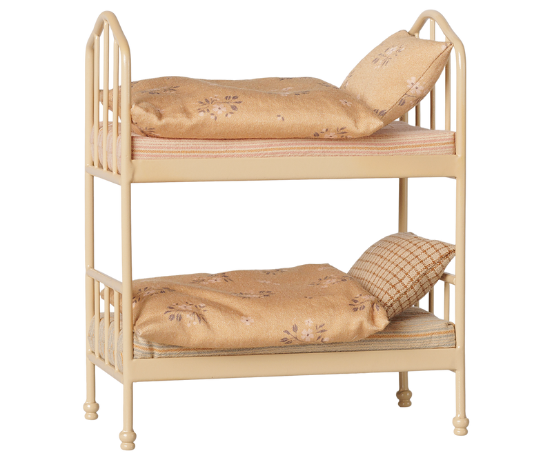Maileg Mouse Bunk Beds in Wheat