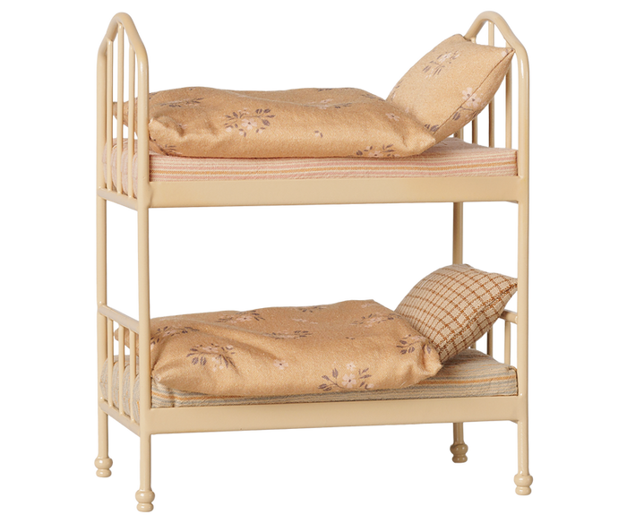 Maileg Mouse Bunk Beds in Wheat