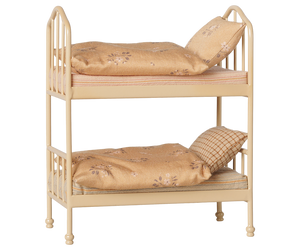 Maileg Mouse Bunk Beds in Wheat