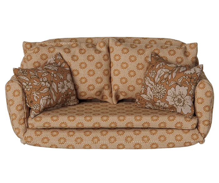 Maileg Sofa Bed for Mice in Ochre