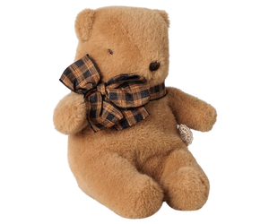 Maileg Mini Plush Teddy Bear in Mushroom