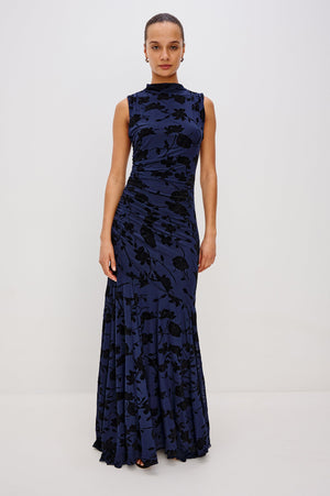 Rails Cosmos Dress in Navy Tossed Roses