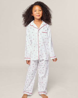 Petite Plume Twill Pajama in Coastal Charms