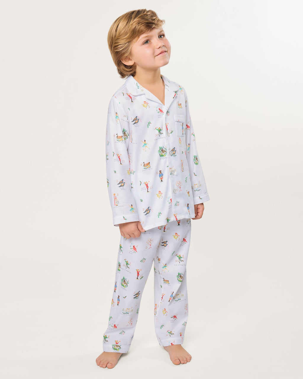 Petite Plume Twill Pajama In 12 Days of Christmas