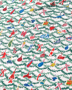 Joy Street Women's  Long Pajama Set in Oh Christmas Tree