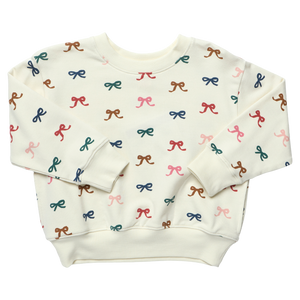 Coop Kids by Pink Chicken Play Sweatshirt in Tiny Bows