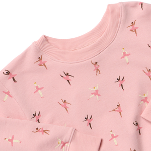 Coop Kids by Pink Chicken Play Sweatshirt in Tiny Ballerinas