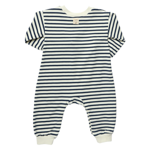 Coop Kids By Pink Chicken Runaround Jumpsuit in Navy Stripe