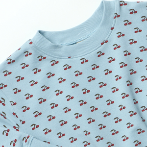 Coop Kids by Pink Chicken Play Sweatshirt in Cherries