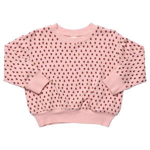 Coop Kids by Pink Chicken Play Sweatshirt in Mini Ladybugs