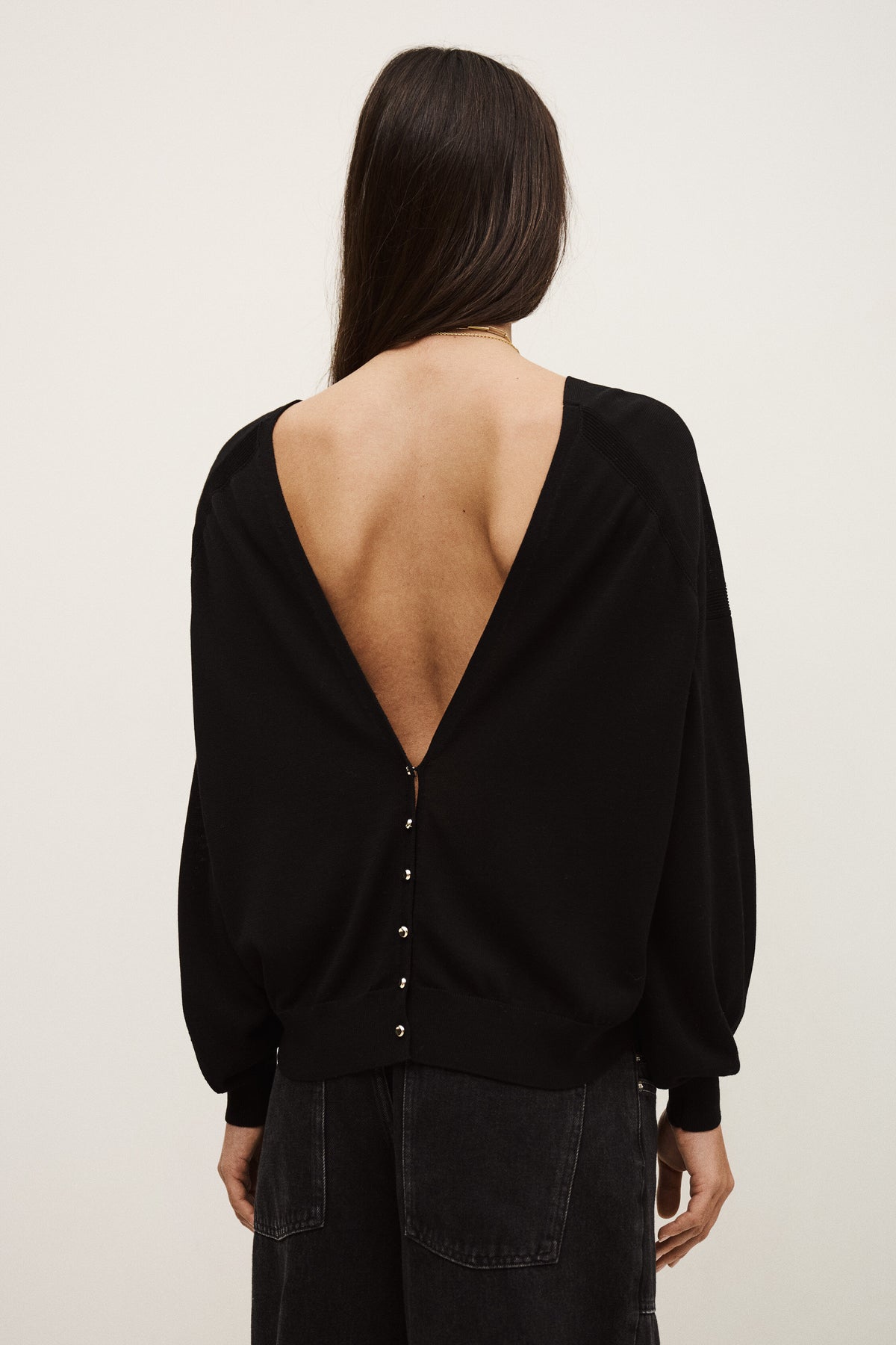 ba&sh Brenda Sweater in Noir