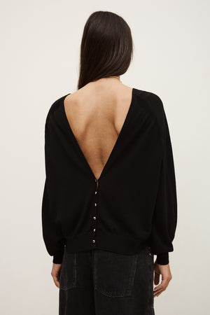 ba&sh Brenda Sweater in Noir