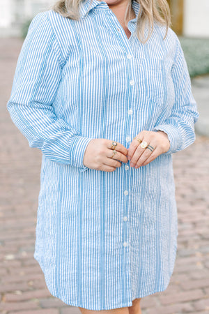 Victoria Dunn Elodie Mini Dress in Shoreline