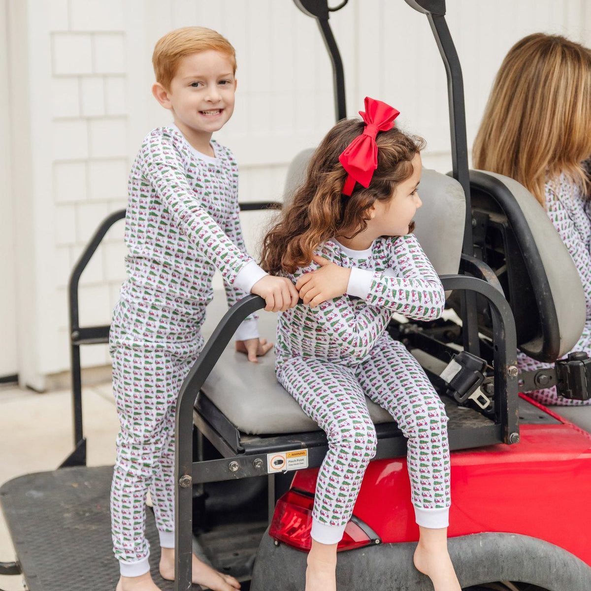 Lila + Hayes Grayson Pajama Set in Christmas at the Club