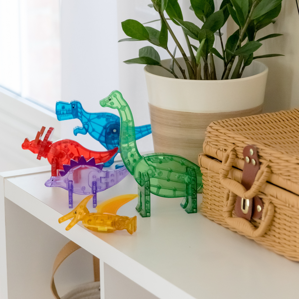 Magna-Tiles Dinos 5-Piece Set