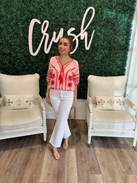 Victoria Dunn Aislinn Blouse in Rosewood