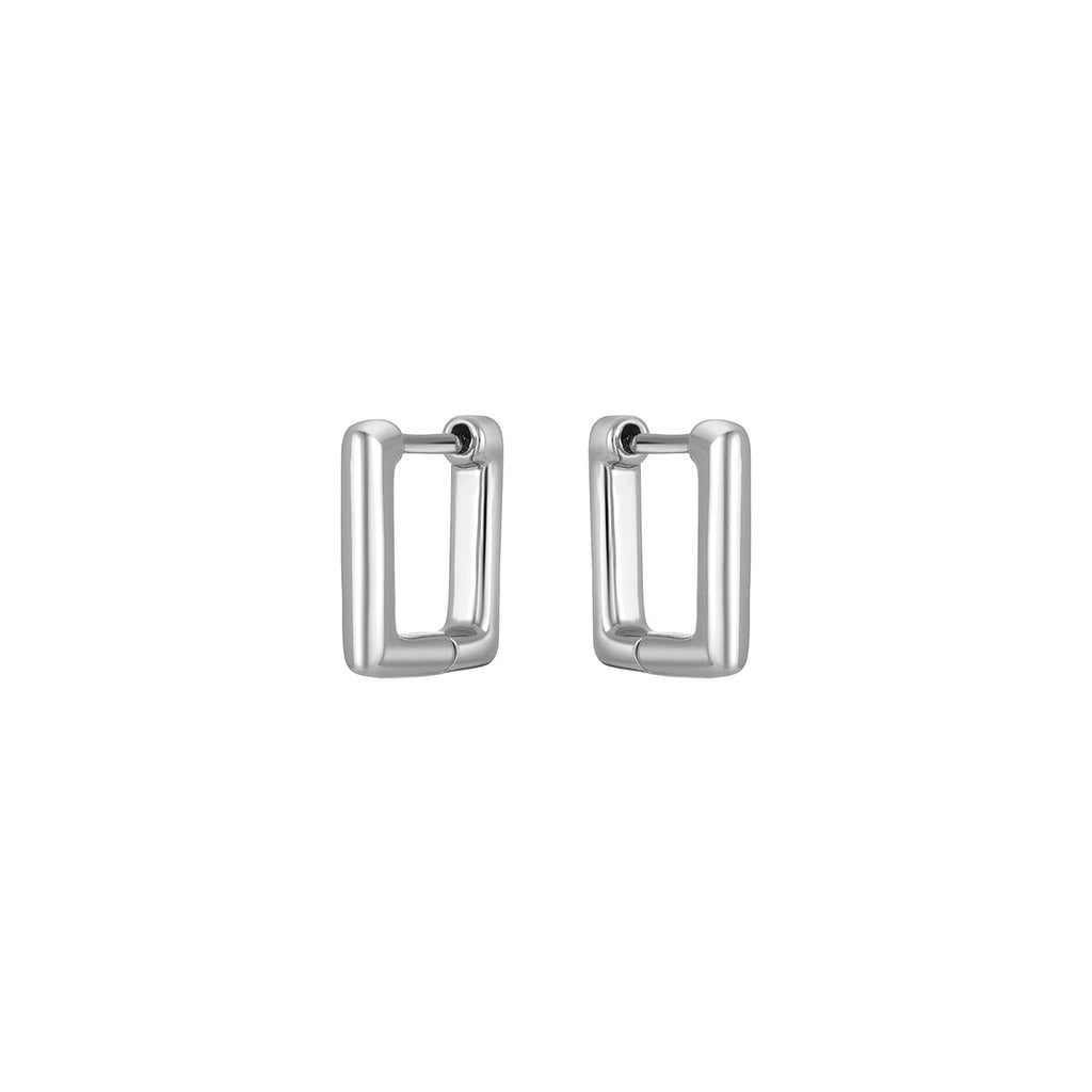 fyb Erin Huggie Earrings in Silver