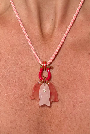 Forever Blythe Three Little Fish Necklace - Assorted