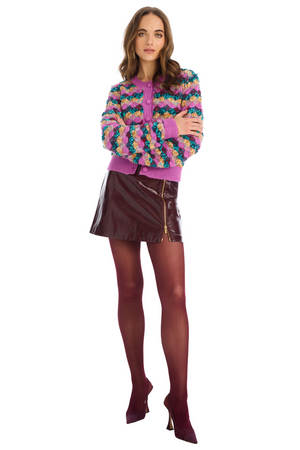 Allison Emerson Cardigan in Orchid Multi