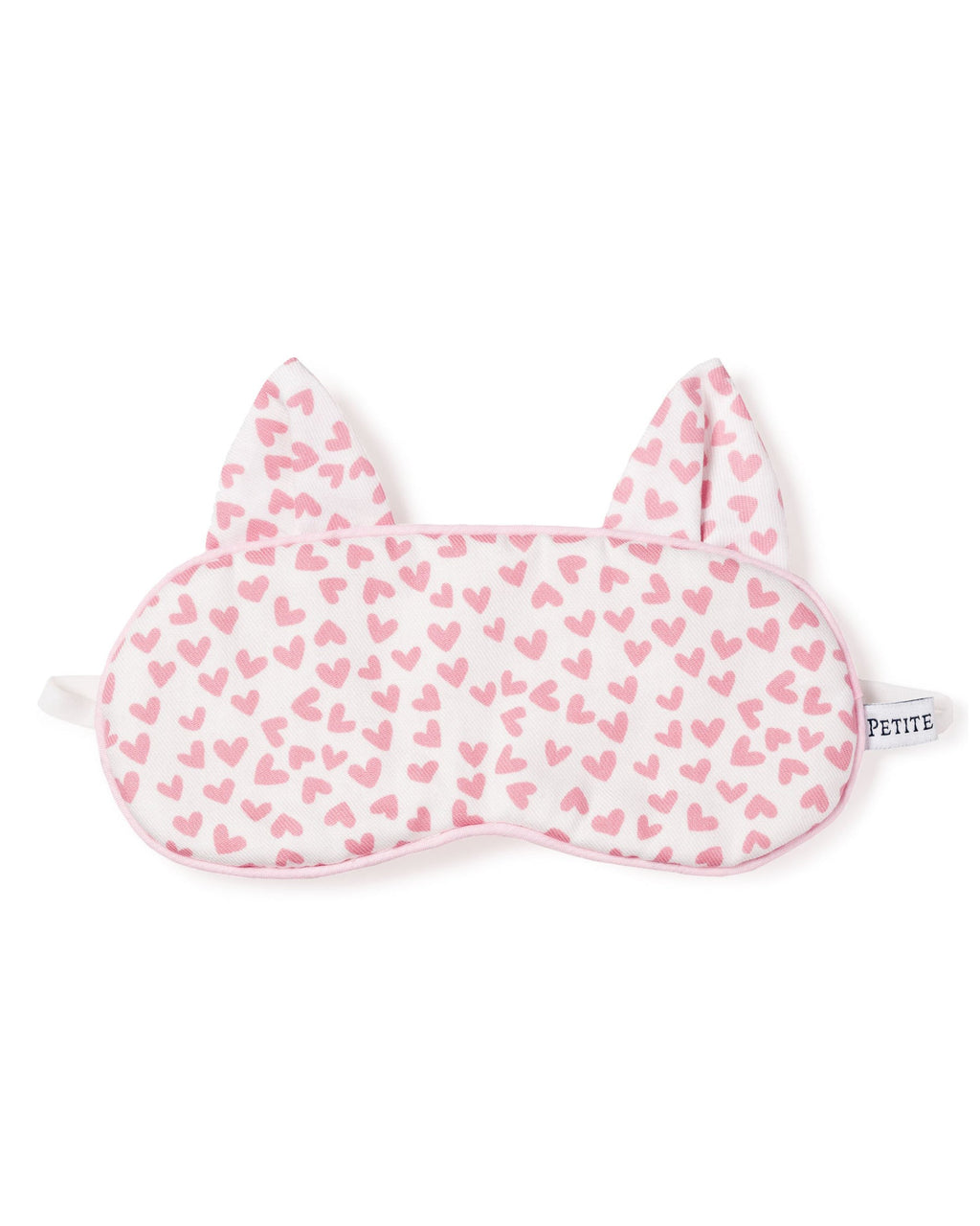 Petite Plume Kitty Sleep Mask in Sweethearts