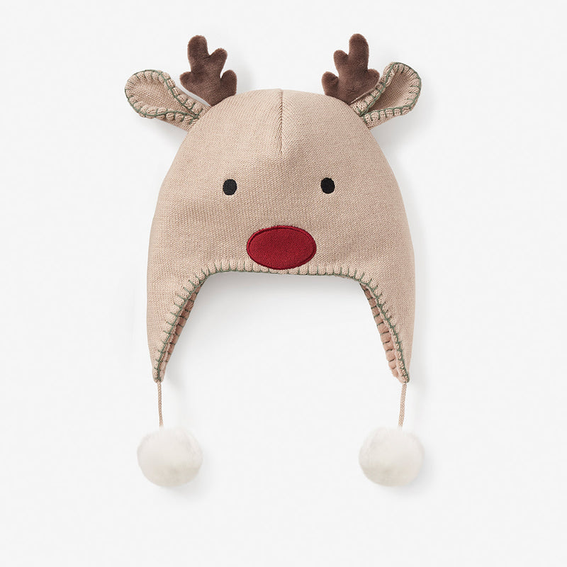 Elegant Baby Aviator Hat in Reindeer