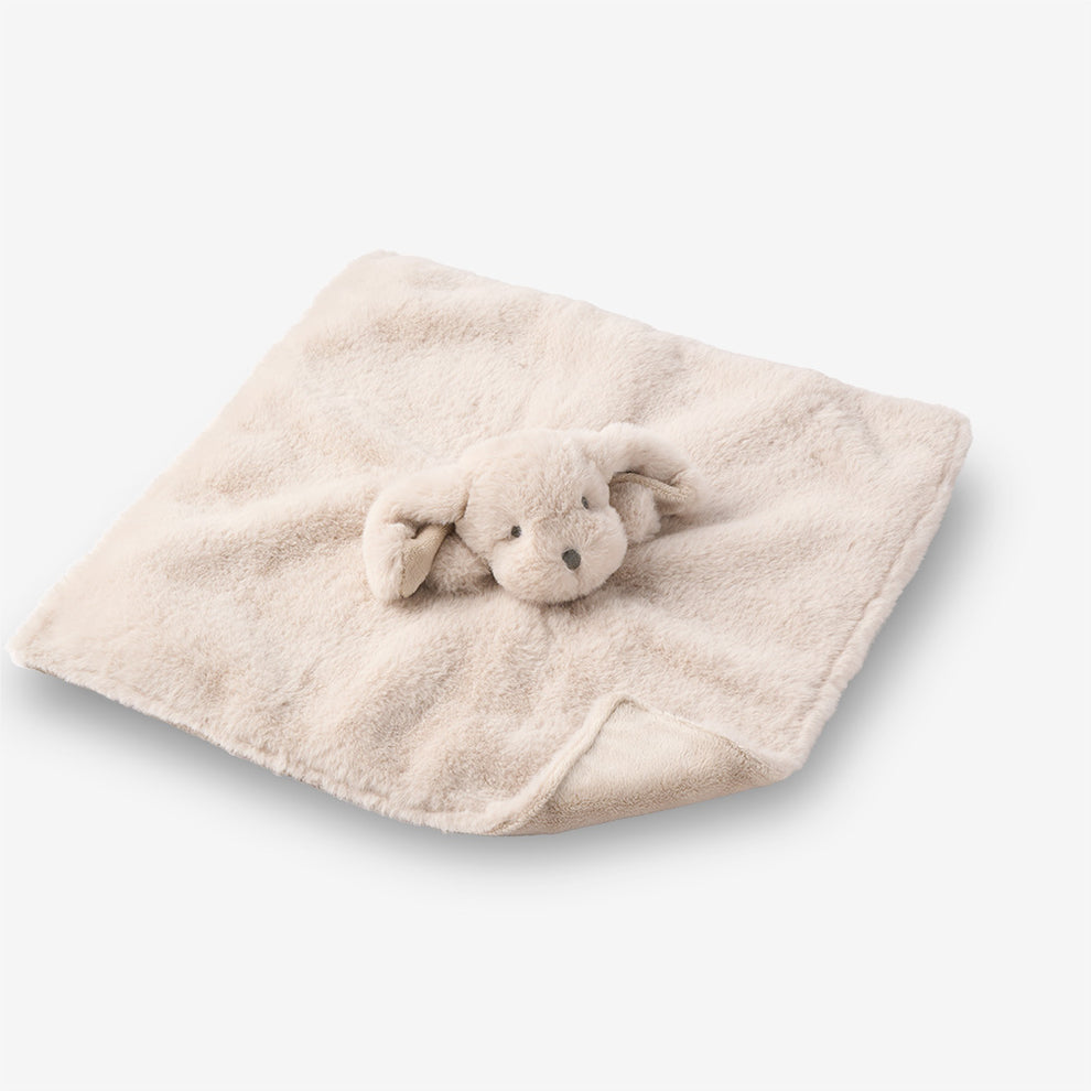 Elegant Baby Security Blankie Taupe Puppy