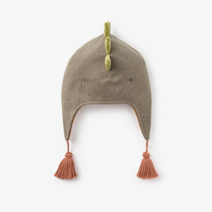 Elegant Baby Aviator Hat in Dinosaur