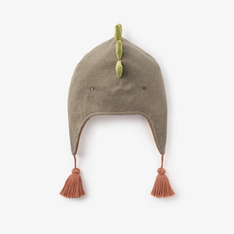 Elegant Baby Aviator Hat in Dinosaur