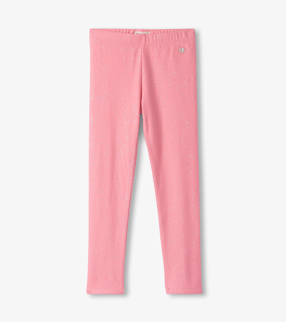Hatley Leggings in Flamingo Pink Hot Melt
