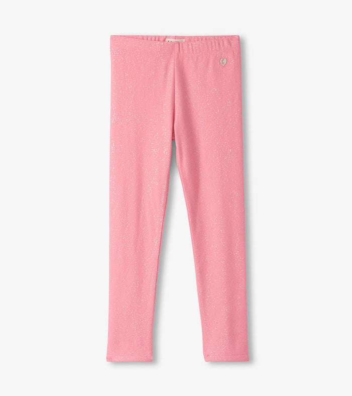 Hatley Leggings in Flamingo Pink Hot Melt