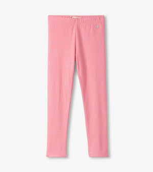 Hatley Leggings in Flamingo Pink Hot Melt