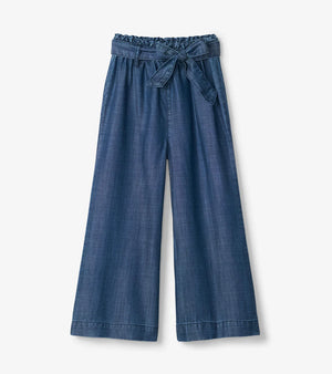 Hatley Paperbag Tencel Pants in Maritime Denim