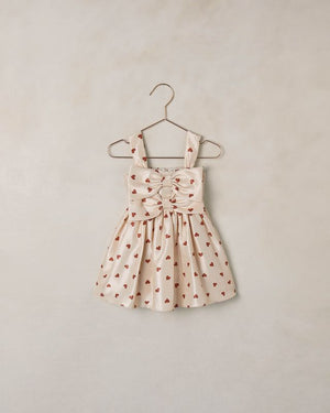 Noralee Cindy Dress in Red Hearts