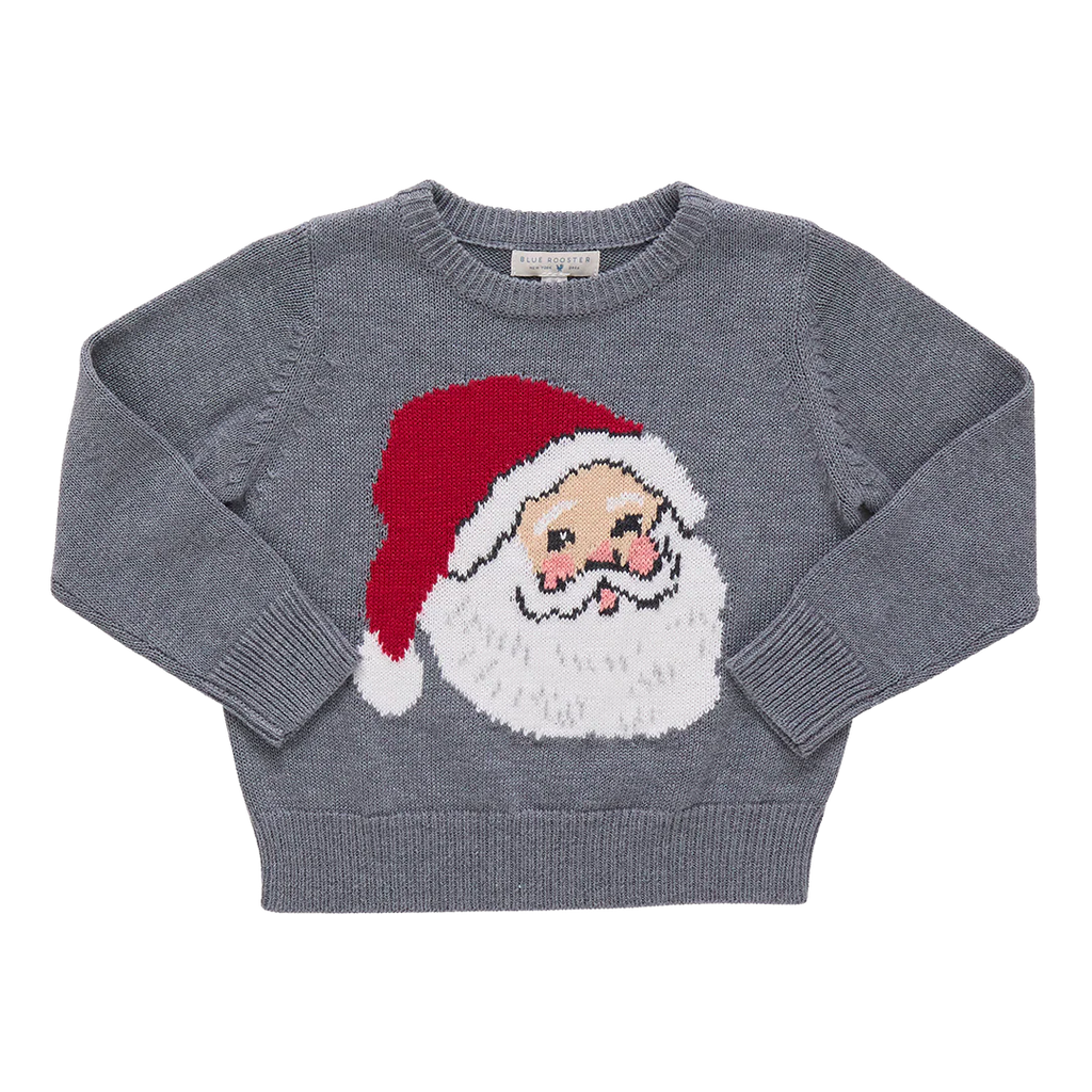 Pink Chicken Boys Oliver Sweater in Santa