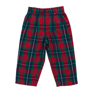 Pink Chicken Boys Jackson Pant in Red Tartan