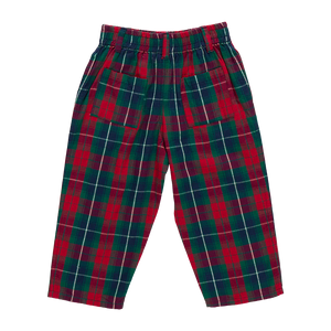 Pink Chicken Boys Jackson Pant in Red Tartan
