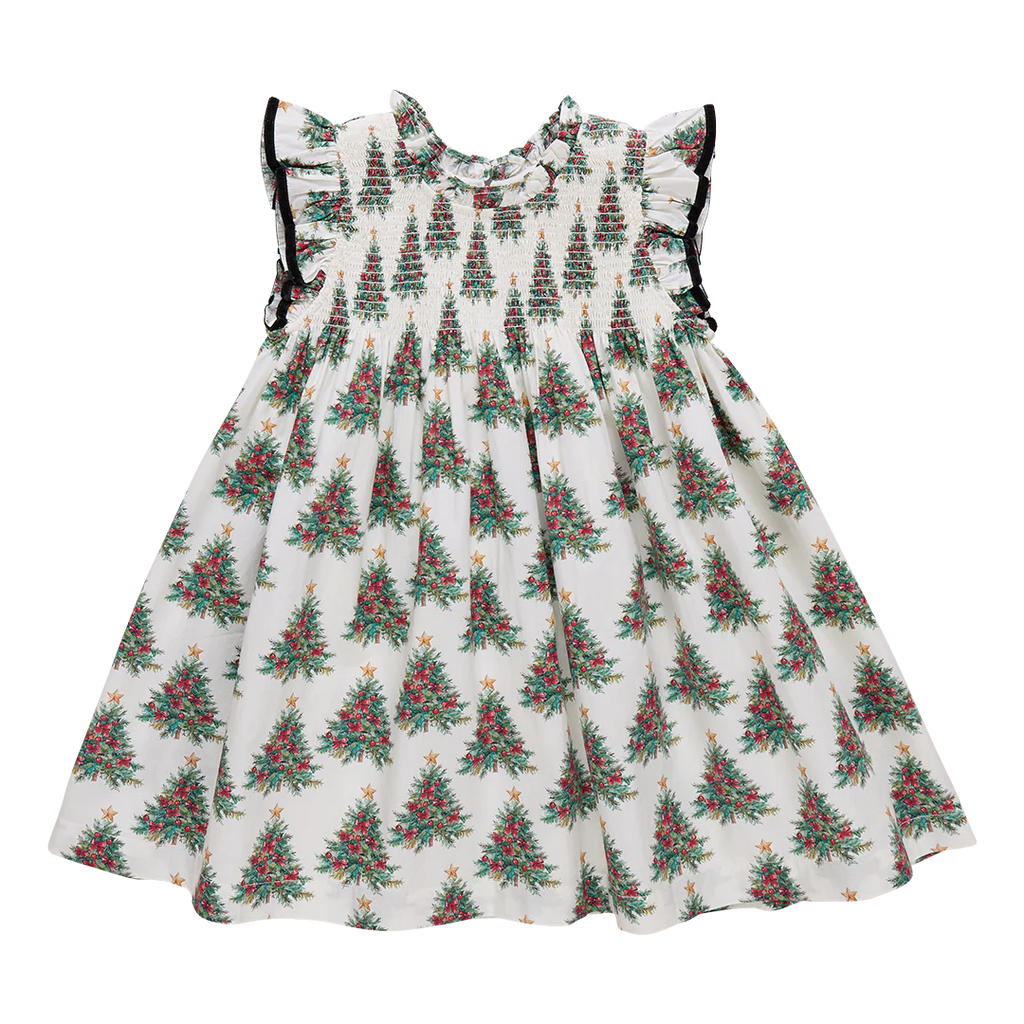 Pink Chicken Stevie Dress in Vintage Trees