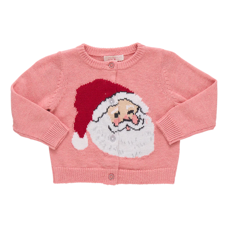 Pink Chicken Maude Sweater in Santa