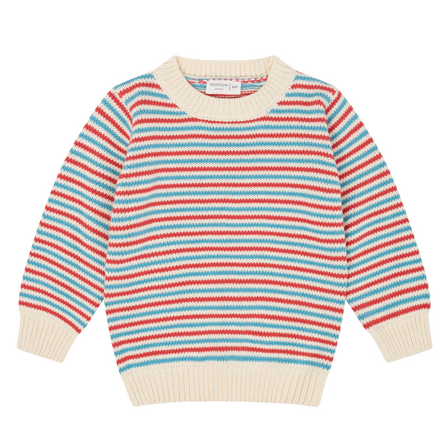 Minnow Sweater in Marina Stripe